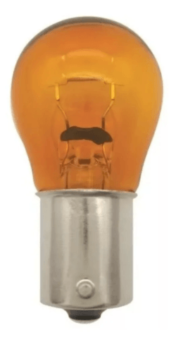 Lampada (ambar) (1 Polo) (12v) (21w) (45 Graus) Universal Universal 1 POLO (1141)(PINO DESINCONTRADO) / Electric-life 28014