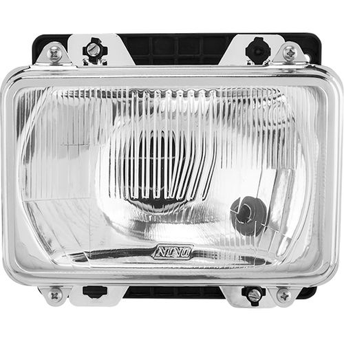 Farol Ld (alto/baixo) (h4) (lente Vidro) Mercedes Benz 1113 83-92 CARA PRETA / Nino F-30V