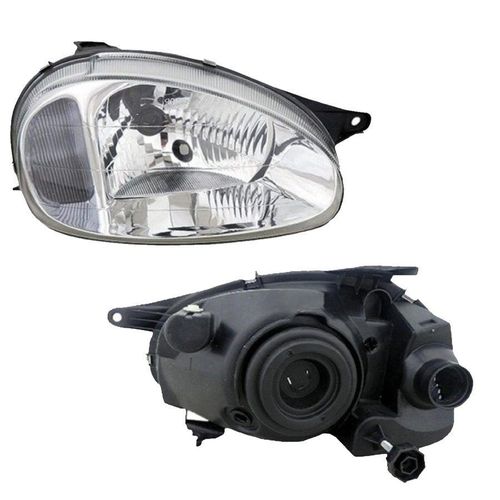 Farol Ld (preto) (mold.crom) Gm Corsa 00-02,  03-10 CLASSIC / Arteb 160254