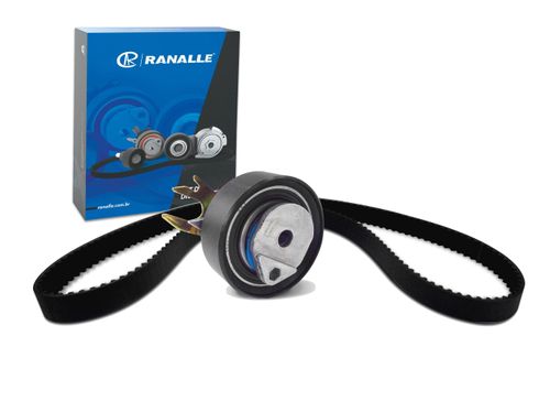 Correia Comando (kit C/tensionador) (hnbr P/50 Mil Km) (135 Dentes) Volkswagen Gol 02- 1.0 8V, 08- 1.0/1.6 8V / Ranalle RK9152