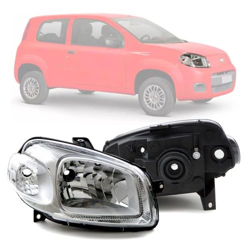 Farol Ld Fiat Uno 10-14 MOD NOVO / Magneti Marelli IMM0321134