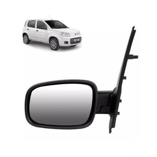 Espelho Externo Le (fixo) (capa Primer) Fiat Uno 10- EVO 4P / Spj ED-771