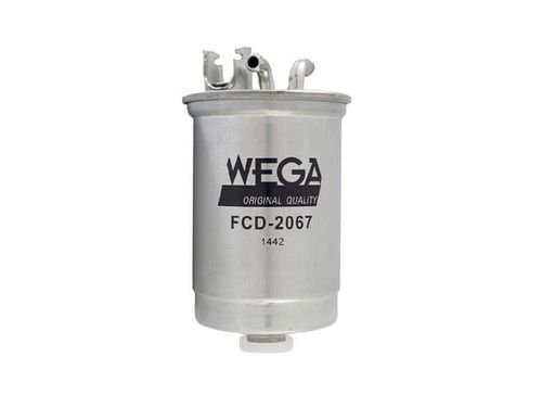 Filtro Combustivel (entr P/sensor) (2 Canos Curvo) Ford F-250 01- 4.2 MWM SPRINT 6.07T/TCA / Wega FCD2067