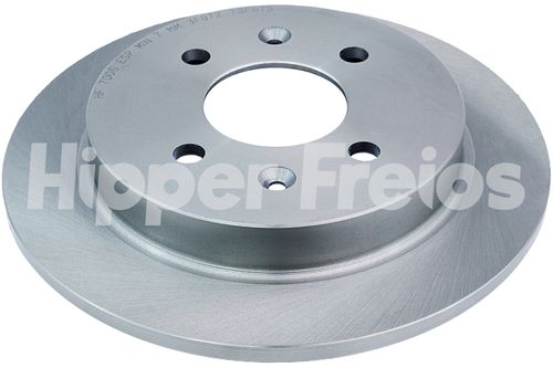 Disco Freio (tras) (solido) (239mm) (4 F) Honda City 09-14  1.5 16V / Hipper Freios HF700G
