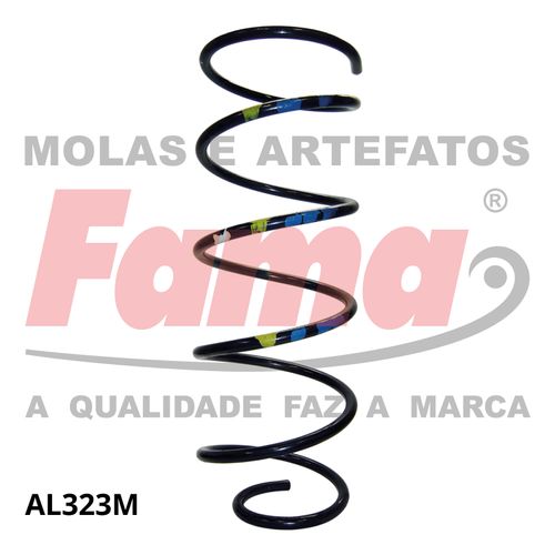 Mola Suspensao Dianteira  Fiat Tipo 93-97 1.6 C/S/ACD / Fama AL323M