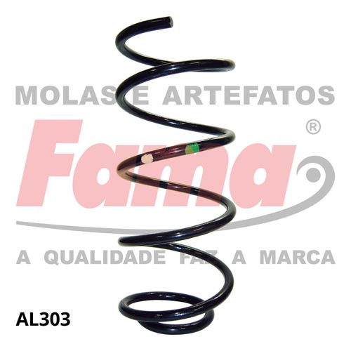 Mola Suspensao Dianteira Fiat Palio Weekend 01-  ADV EXC LOCKER 1.6 16V/1.8 C/ACD / Fama AL303