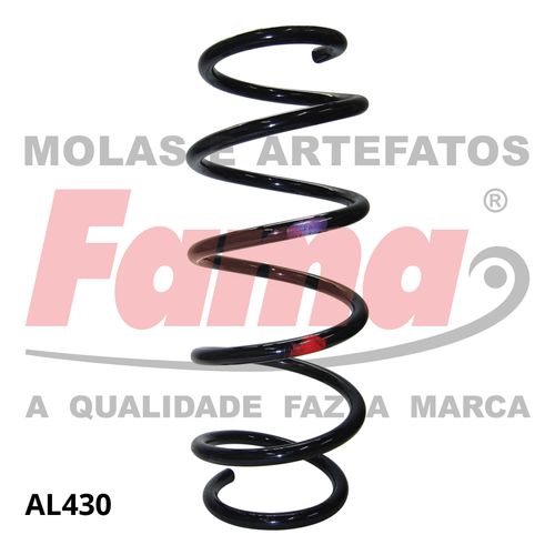 Mola Suspensao Dianteira Ld (cambio Manual) Honda Civic 12-  LXL/LXS / Fama AL430
