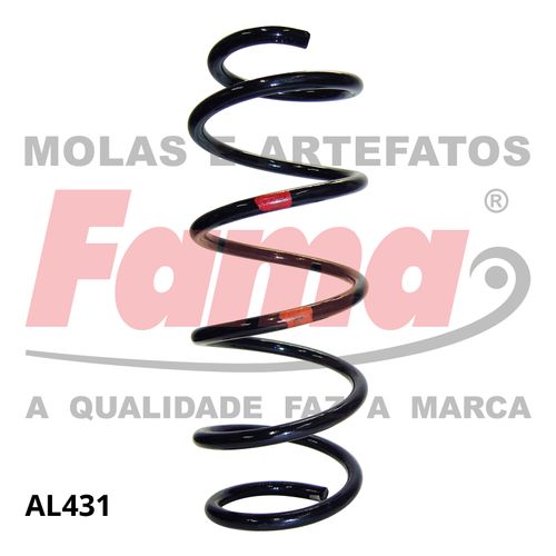 Mola Suspensao Dianteira Le (cambio Manual) Honda Civic 12-  LXL/LXS / Fama AL431