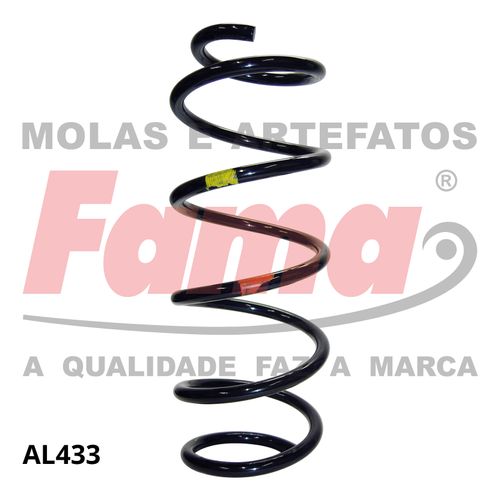 Mola Suspensao Dianteira Le (cambio Autom) Honda Civic 12- / Fama AL433
