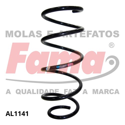Mola Suspensao Dianteira Gm Prisma 13- 1.4
 / Fama AL1141