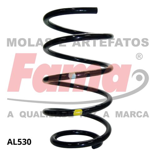 Mola Suspensao Dianteira Hyundai I30 09-11 / Fama AL530