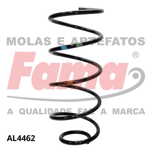 Mola Suspensao Dianteira (cambio Manual) Citroen C-4 08- HATCH 1.6 16V / Fama AL4462