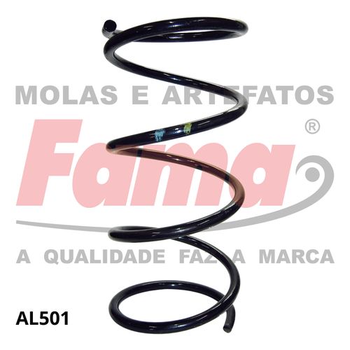 Mola Suspensao Dianteira (manual) Toyota Corolla 98-02 / Fama AL501