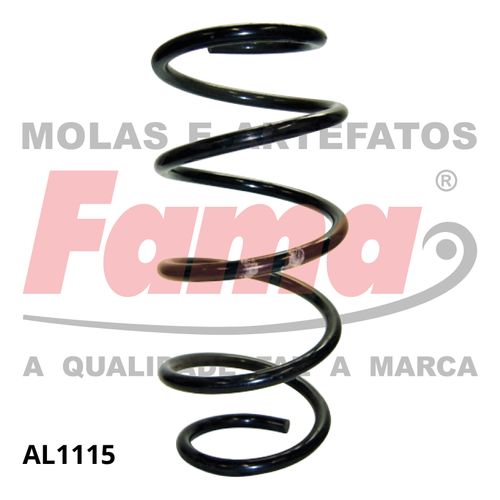 Mola Suspensao Dianteira Gm Corsa 02- MOD.NOVO HATCH/SEDAN 1.0/1.4 S/ACD / Fama AL1115