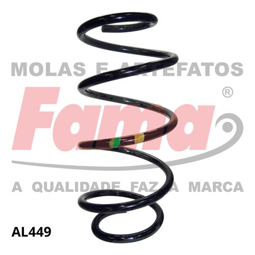 Mola Suspensao Dianteira Honda Fit 04-08  LX/LXL / Fama AL449