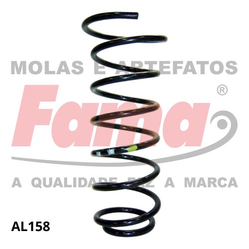 Mola Suspensao Dianteira Gm Monza 91-96 C/ACD/TRANSM / Fama AL158