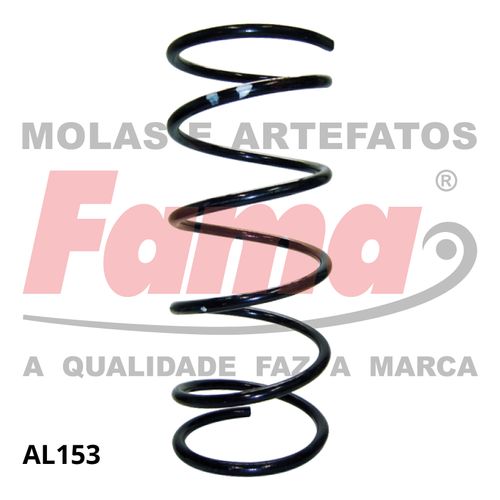 Mola Suspensao Dianteira (c/acd S/trasm S/acd C/trasm) Gm Monza 82-90 / Fama AL153