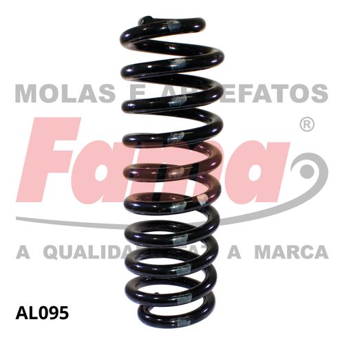Mola Suspensao Dianteira Ford F-250 99-  EXC CAB.DUPLA DIESEL / Fama AL095