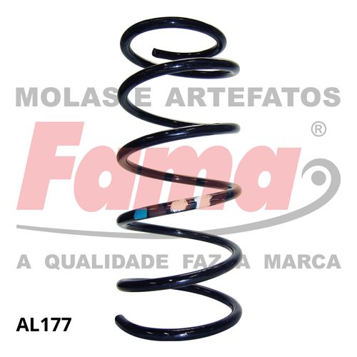 Mola Suspensao Dianteira Ld Gm Omega 92-98 2.0/2.2 C/ACD / Fama AL177
