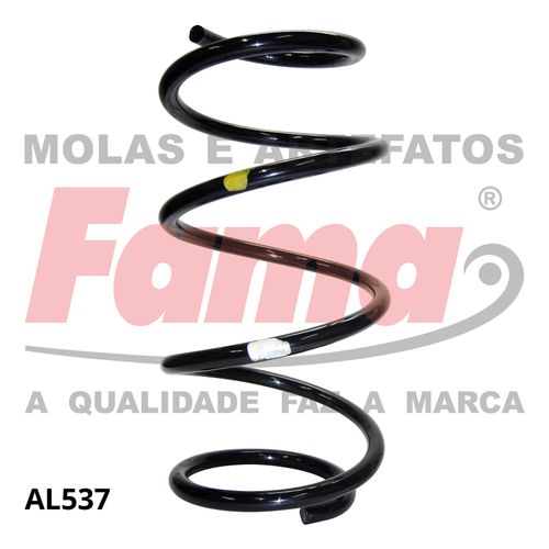 Mola Suspensao Dianteira Hyundai Hb20 13- HATCH 1.6 16V C/ACD/DH / Fama AL537