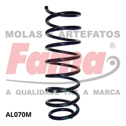Mola Suspensao Dianteira Volkswagen Logus 93-96 S/ACD / Fama AL070M