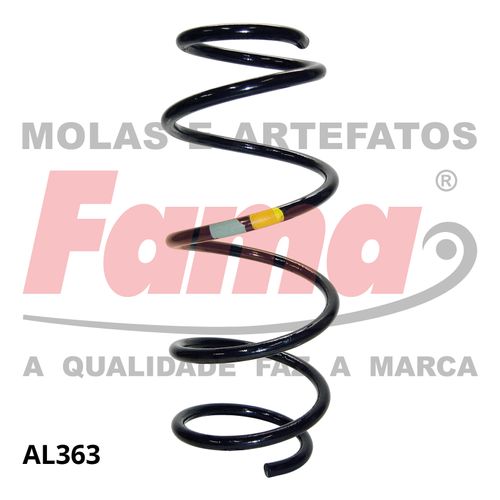 Mola Suspensao Dianteira Fiat Punto 07- 1.4 C/S/ACD / Fama AL363