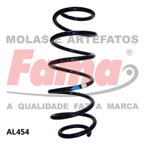 Mola Suspensao Dianteira (cambio Manual) Honda City 09- / Fama AL454