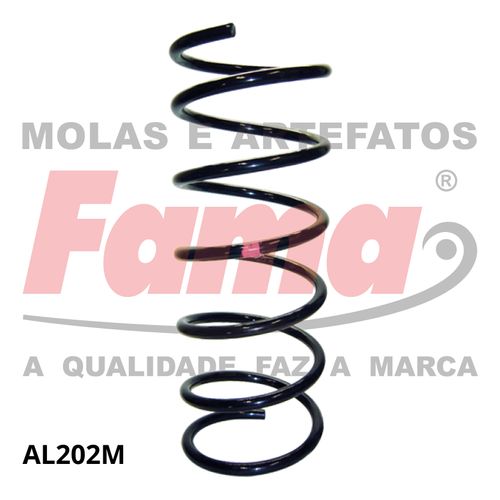 Mola Suspensao Dianteira Volkswagen Passat 73-88 1.5/1.6 S/ACD / Fama AL202M