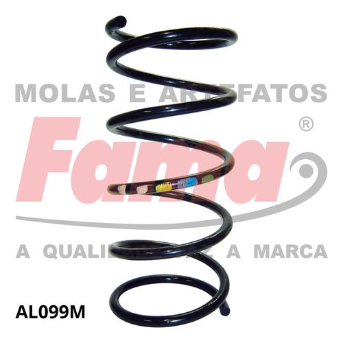 Mola Suspensao Dianteira Ford Ka 97-07 1.0/1.3 C/S/ACD / Fama AL099M