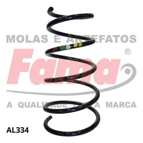 Mola Suspensao Dianteira Fiat Palio Weekend 97- 1.6 16V C/ACD / Fama AL334