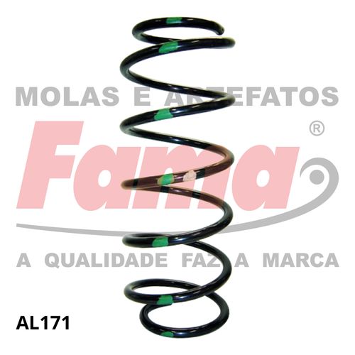 Mola Suspensao Dianteira Gm Astra 95-96 GL/GLS C/ACD / Fama AL171