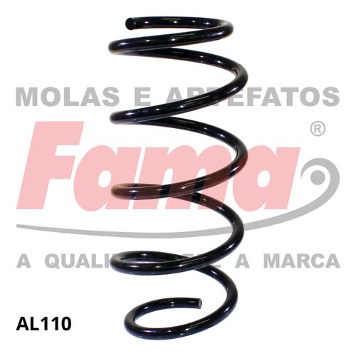 Mola Suspensao Dianteira Gm Corsa 02- 1.0/1.4 C/ACD / Fama AL110