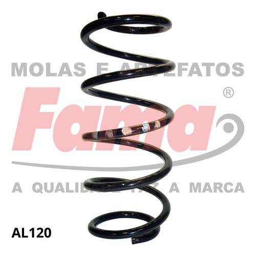Mola Suspensao Dianteira (cambio Autom) Gm Zafira 01- 2.0 16V C/ACD / Fama AL120