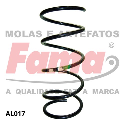 Mola Suspensao Dianteira Ford Ka 08-13 S/ACD MOD NOVO / Fama AL017