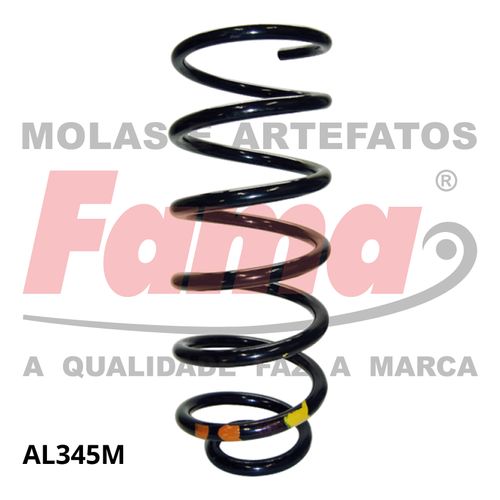 Mola Suspensao Traseira Fiat Marea Weekend 98- 1.6/2.0/2.4 20V / Fama AL345M
