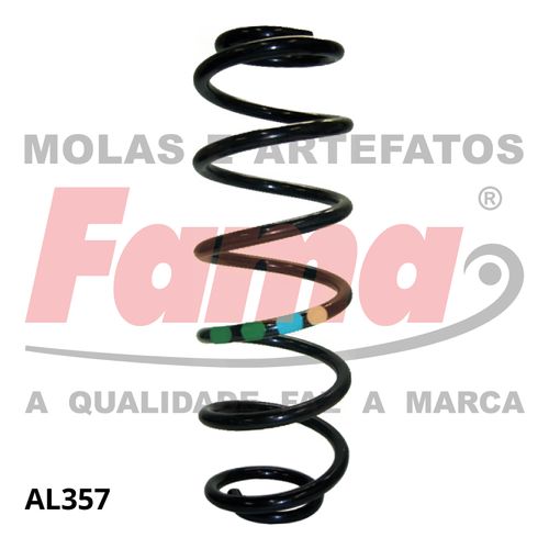 Mola Suspensao Traseira Fiat Idea 06- 1.8 ADVENTURE / Fama AL357