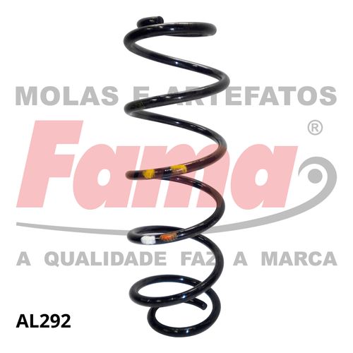 Mola Suspensao Traseira Volkswagen Up 14- EXC TSI / Fama AL292