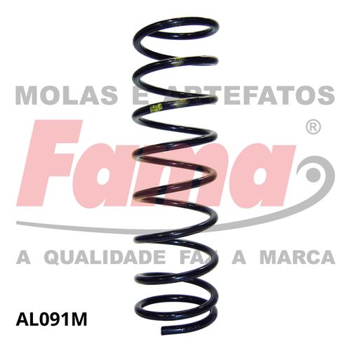 Mola Suspensao Traseira Ford Ka 97-M07/99 1.0/1.3 / Fama AL091M