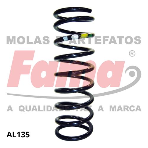 Mola Suspensao Traseira Gm Chevy 500 83-94 / Fama AL135