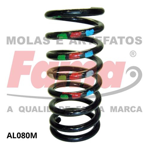 Mola Suspensao Traseira Ford Escort 85-92  XR-3 / Fama AL080M