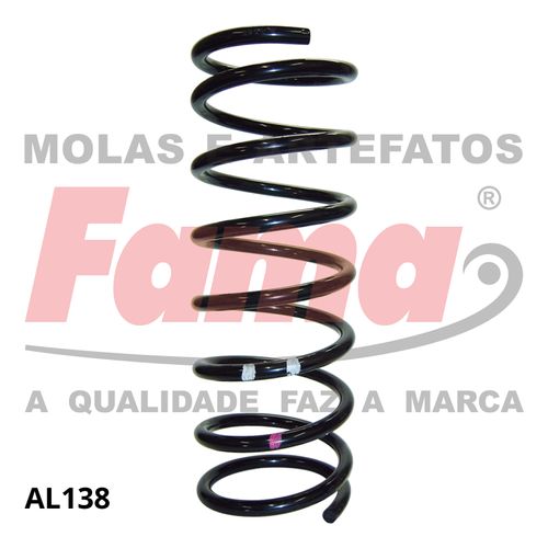 Mola Suspensao Traseira Gm Chevette 73-93  HATCH/SEDAN / Fama AL138