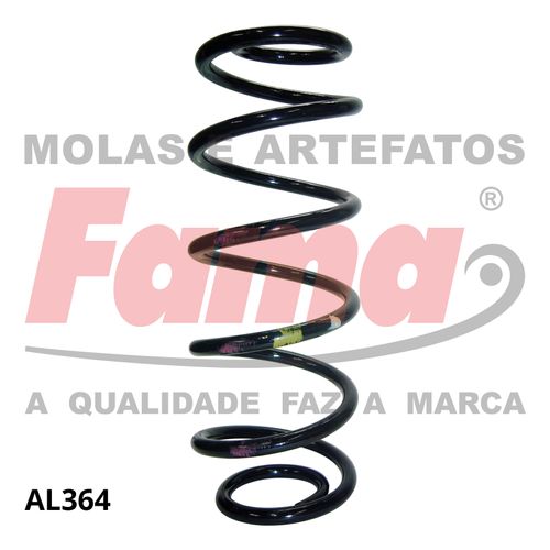 Mola Suspensao Traseira Fiat Punto 07- 1.4 C/S/ACD / Fama AL364