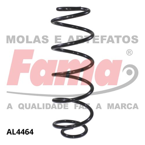 Mola Suspensao Traseira Citroen C-3 13- / Fama AL4464