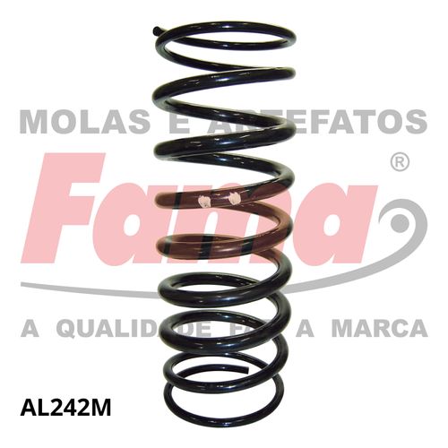 Mola Suspensao Traseira Volkswagen Saveiro 82-97 / Fama AL242M