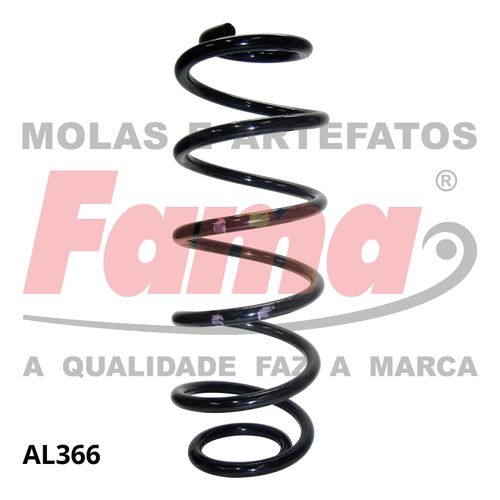 Mola Suspensao Traseira Fiat Linea 09- 16V LX/HLX / Fama AL366