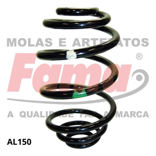 Mola Suspensao Traseira Gm Corsa 94-02  2/4P  HATCH  EXC  GSI / Fama AL150