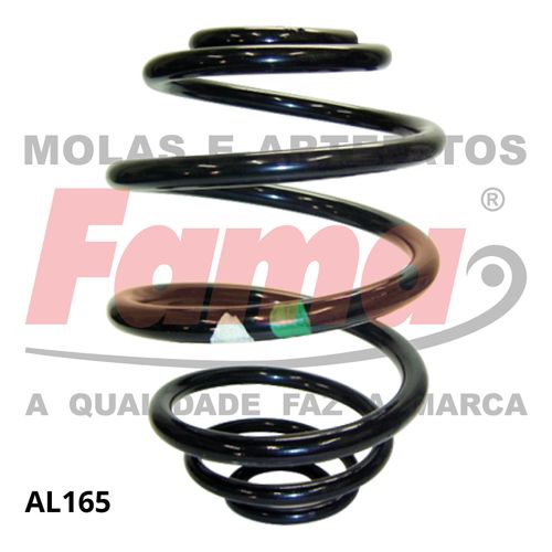 Mola Suspensao Traseira Gm Monza 82-90 / Fama AL165