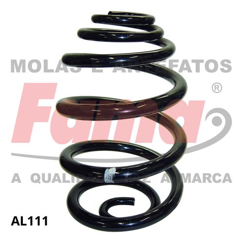Mola Suspensao Traseira Gm Corsa 02-  MOD.NOVO SEDAN / Fama AL111