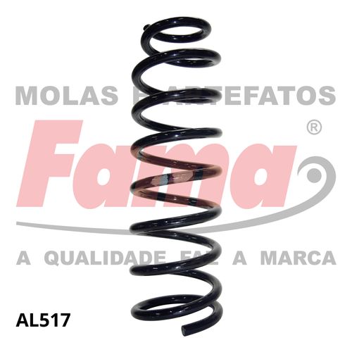 Mola Suspensao Traseira Toyota Corolla 09-13 2.0 16V / Fama AL517