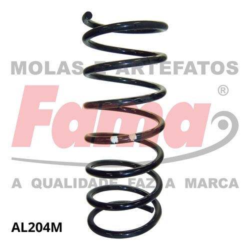 Mola Suspensao Traseira Volkswagen Passat 73-88 1.5/1.6/1.8 GTS C/S/ACD / Fama AL204M
